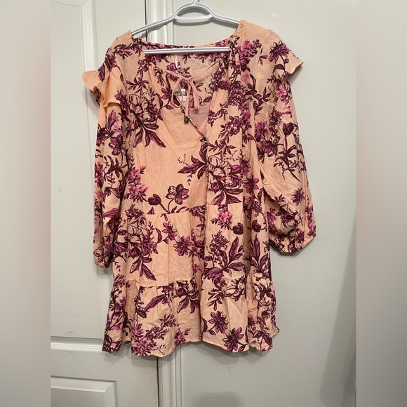 NWT Free People Long Sleeve Dress - Picture 5 of 8